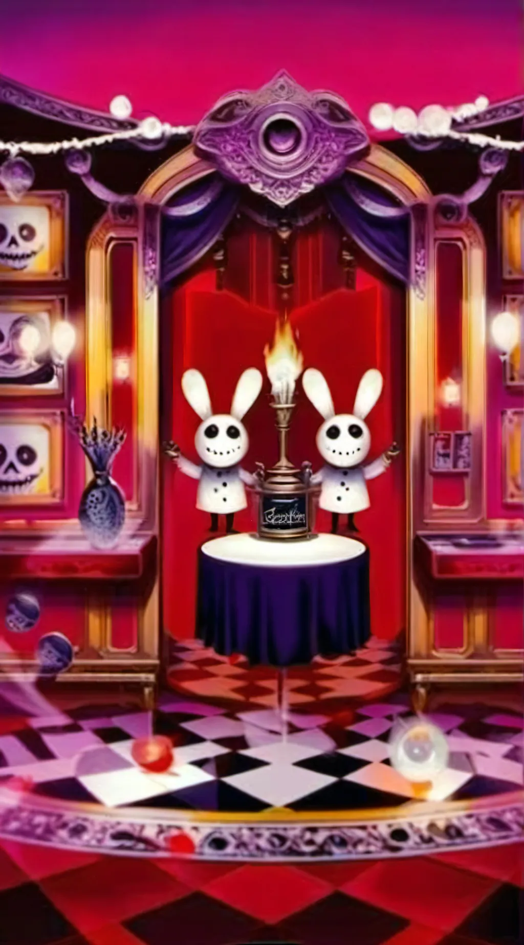 ai character: Hazbin Hotel background