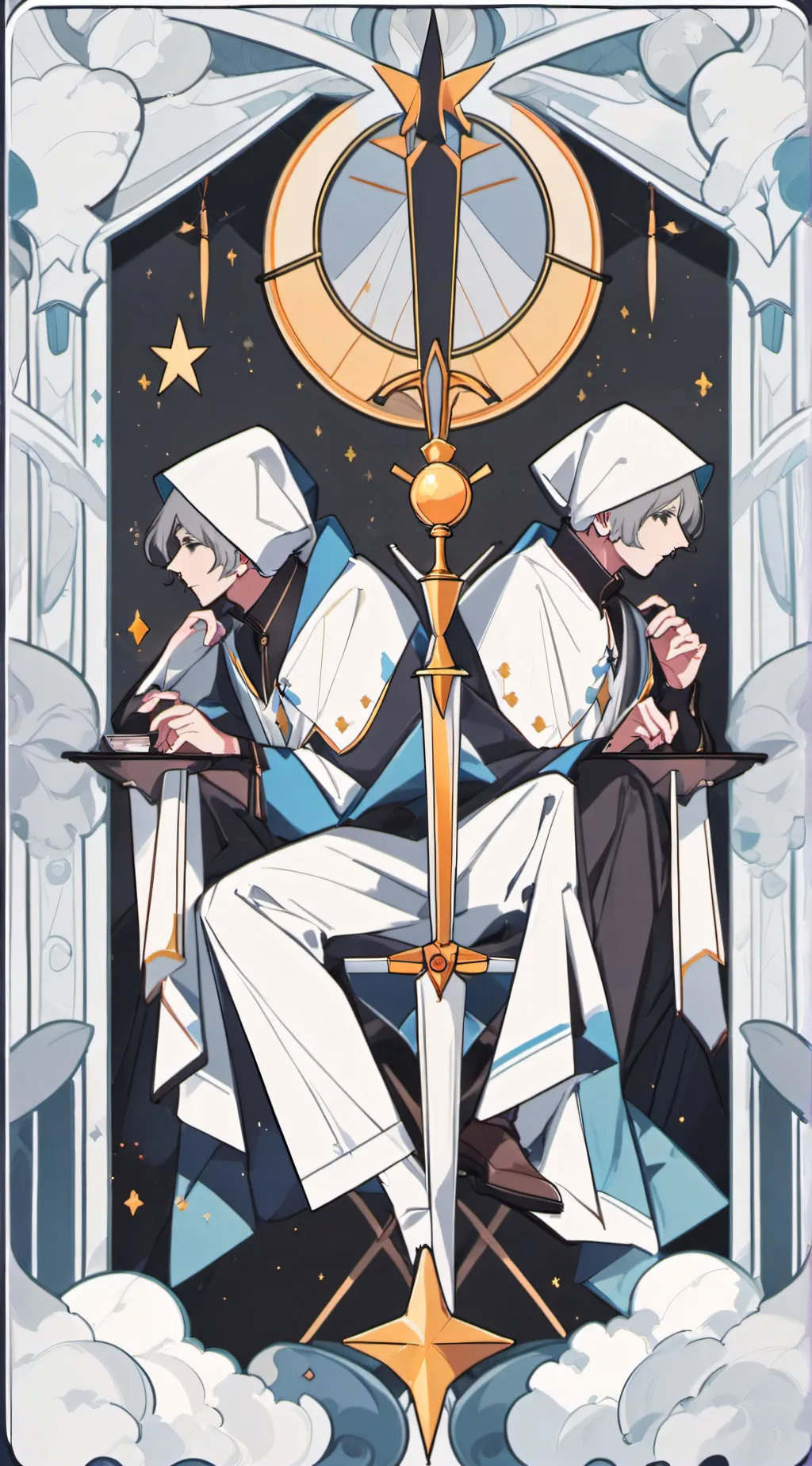 ai character: 1 nerd 2 stalkers  background