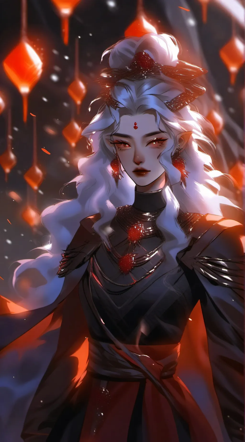 ai character: Madame Dahlia background