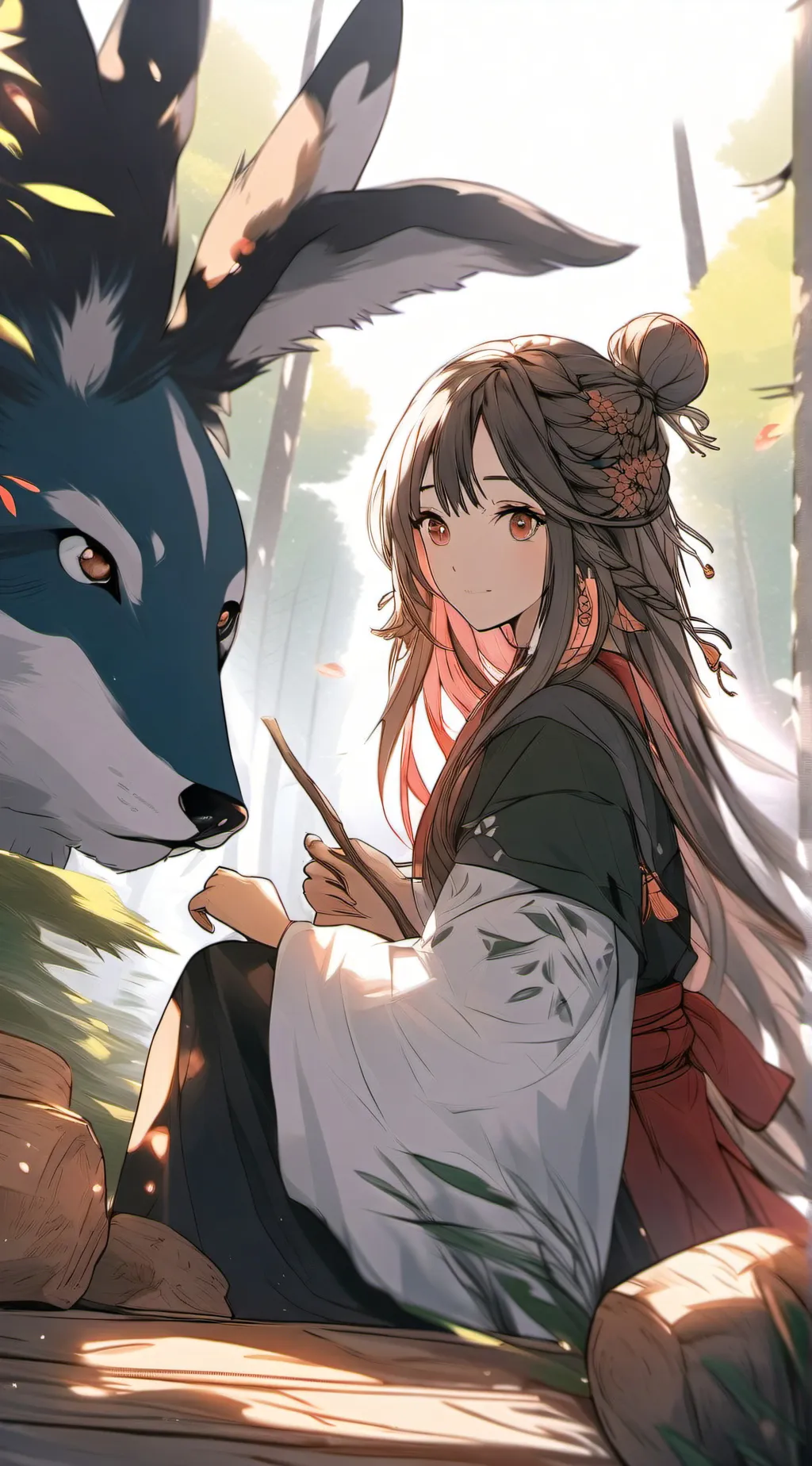 ai character: Kena background