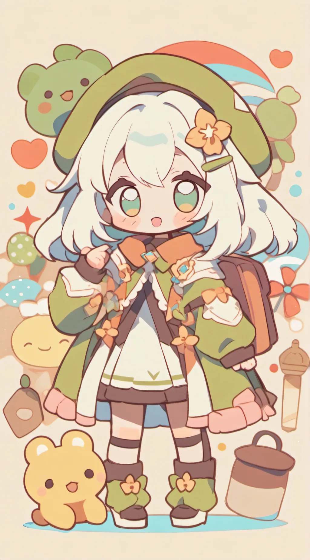 ai character: Loser, Baby  background