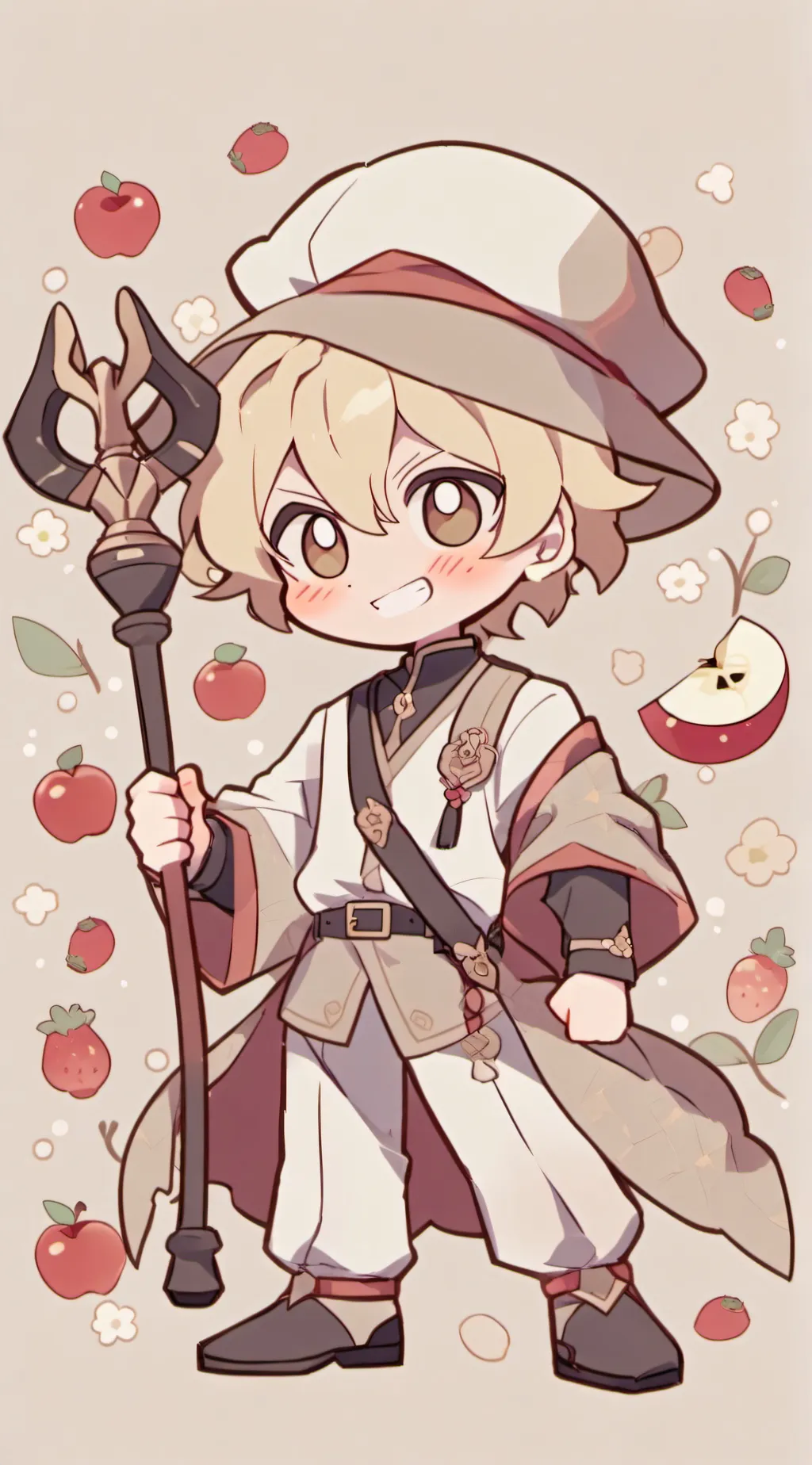 ai character: Lucifer  background