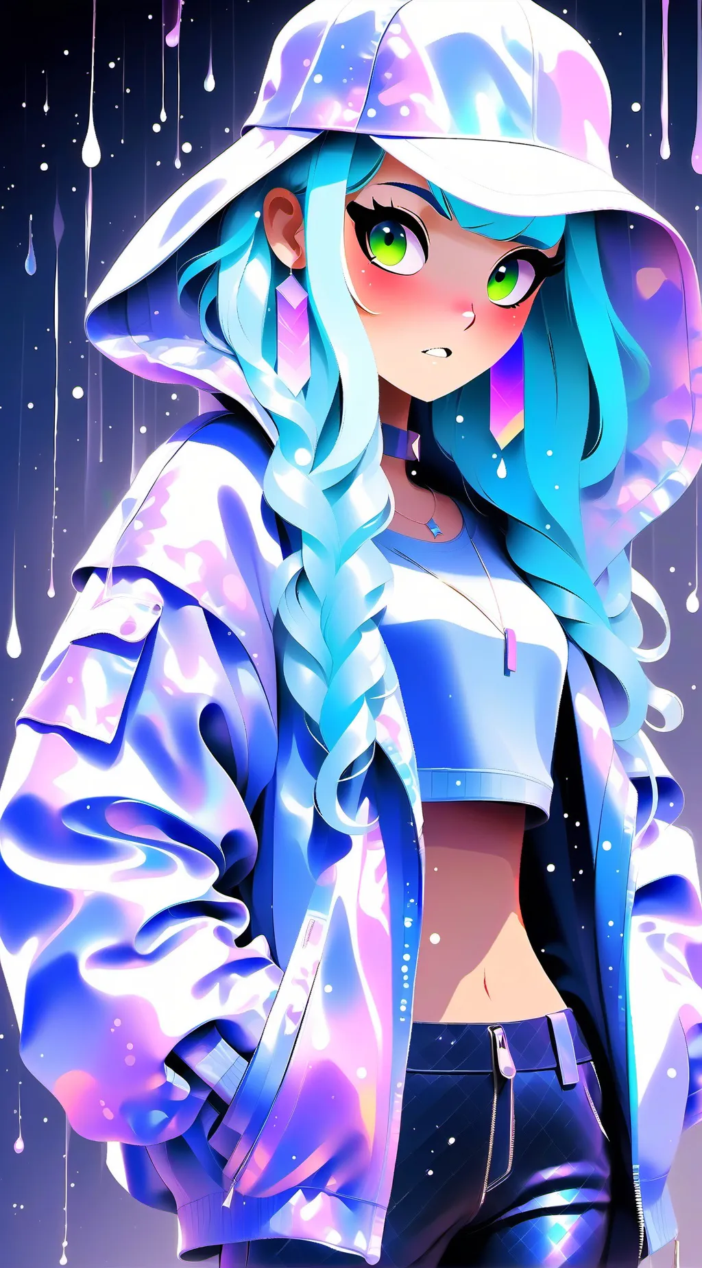 ai character: Noon luna background