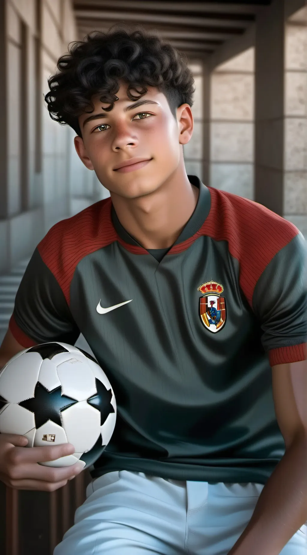 ai character: Cris Junior  background