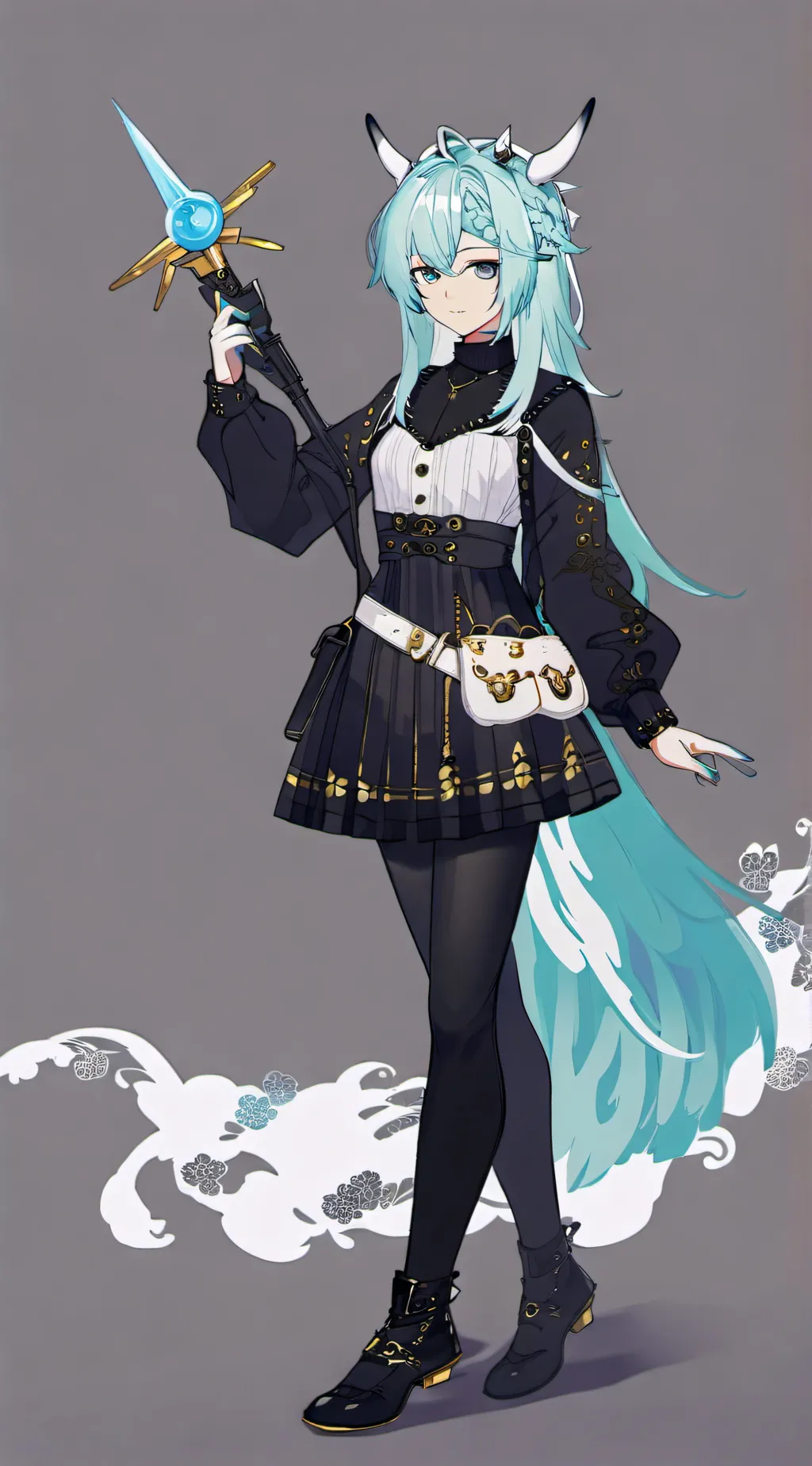 ai character: crafty corn  background