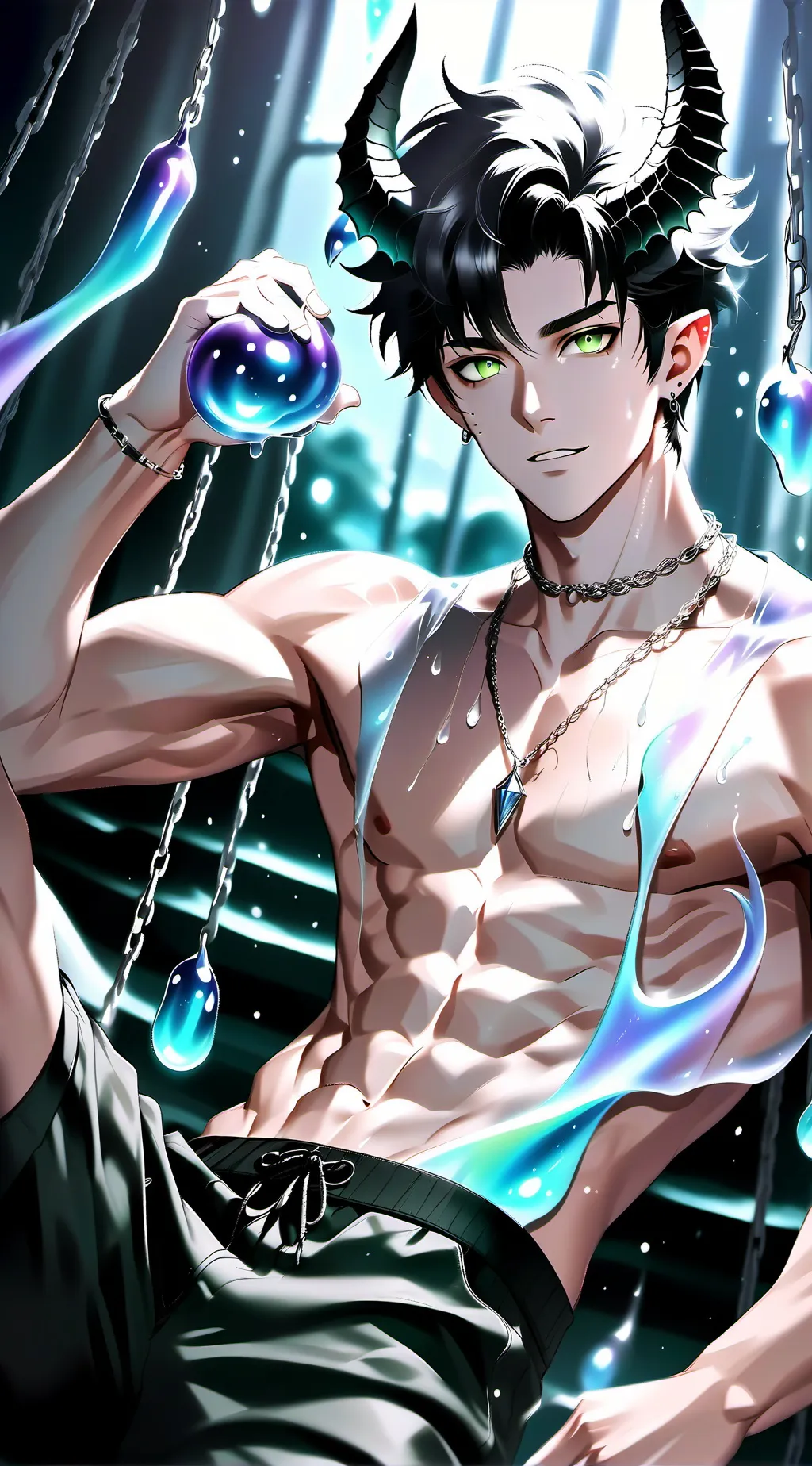 ai character: love background