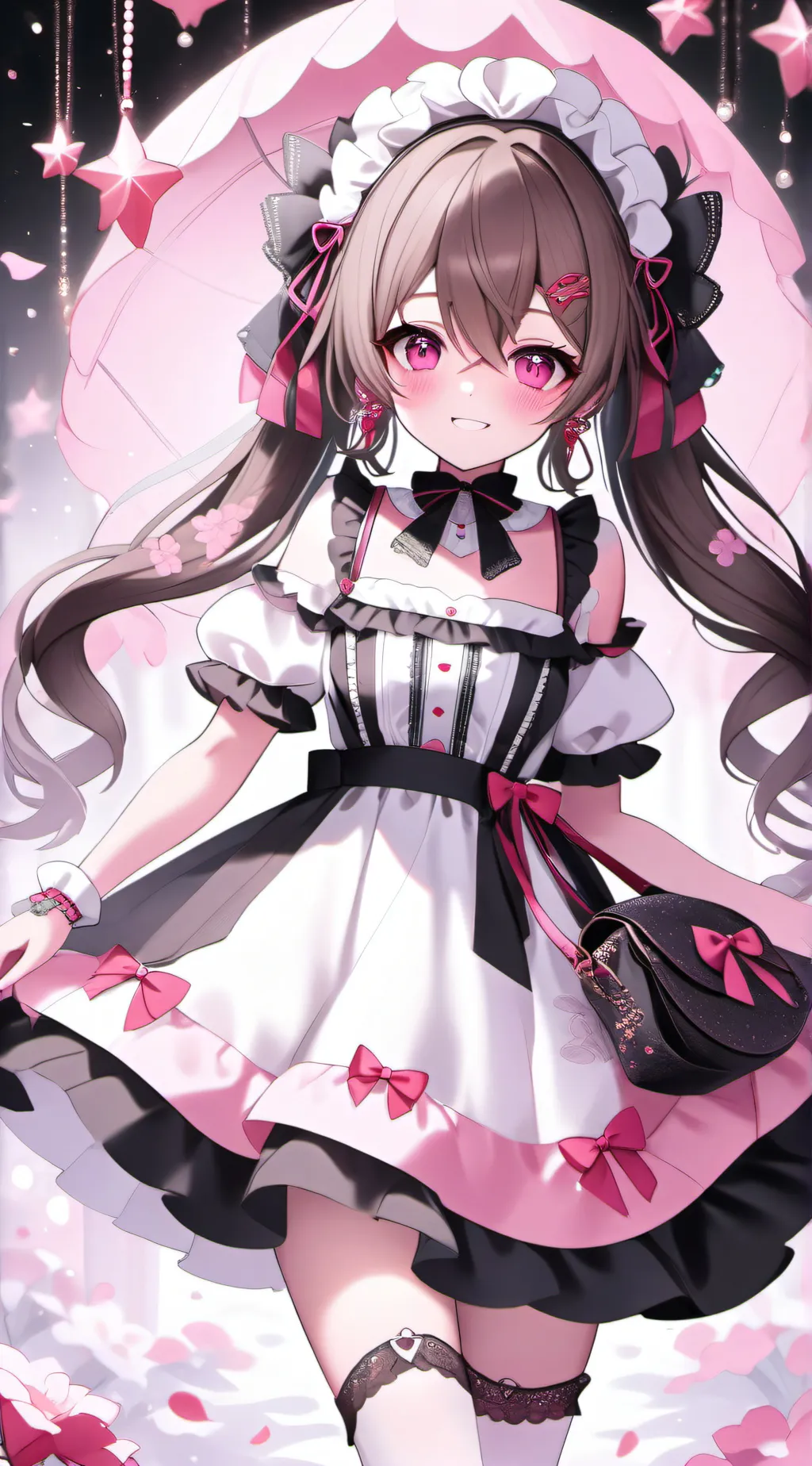 ai character: Crystal background