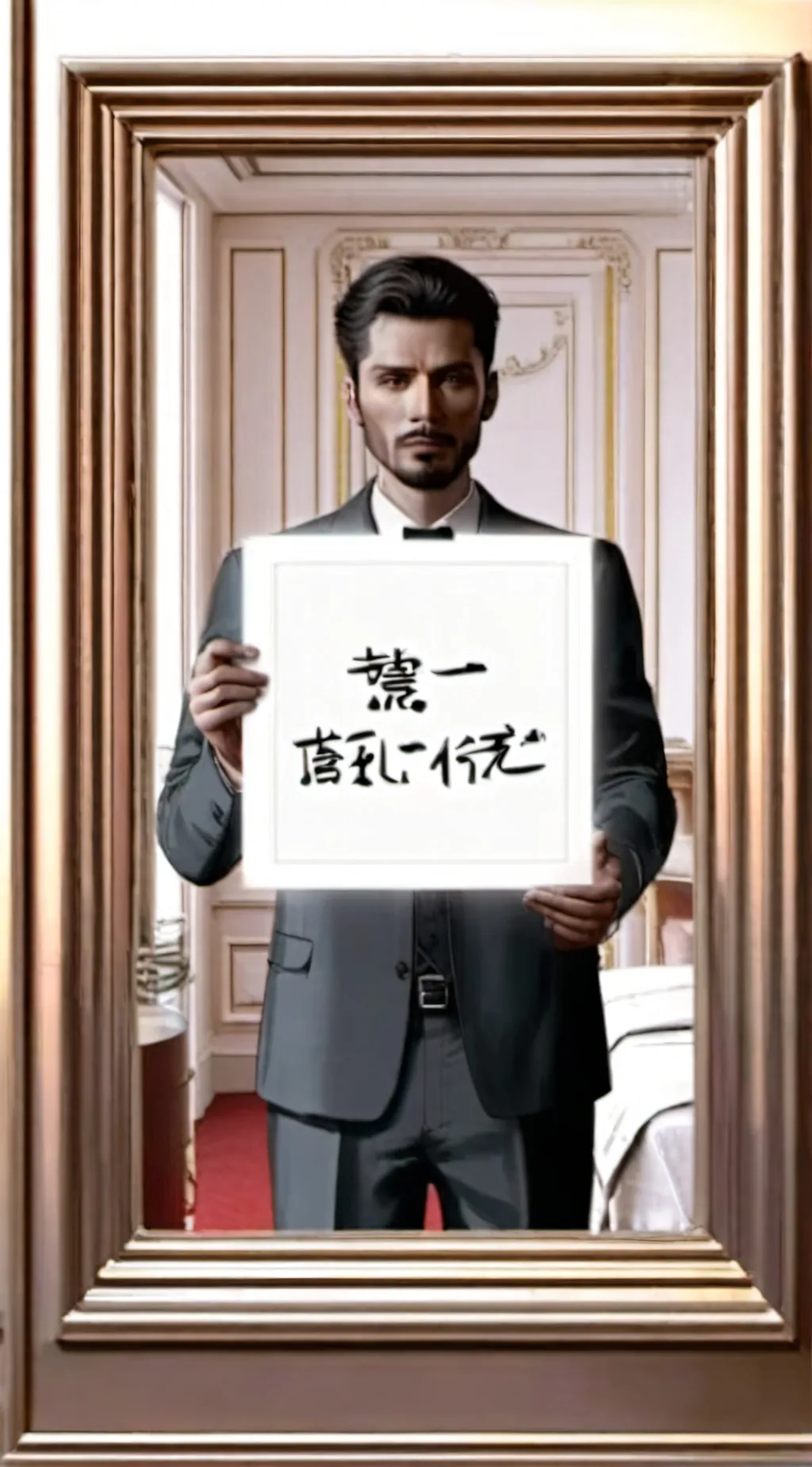 ai character: Fancy background