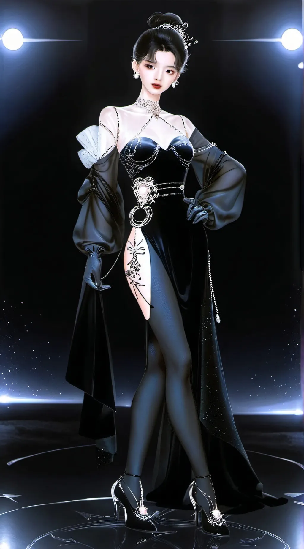 ai character: marie background