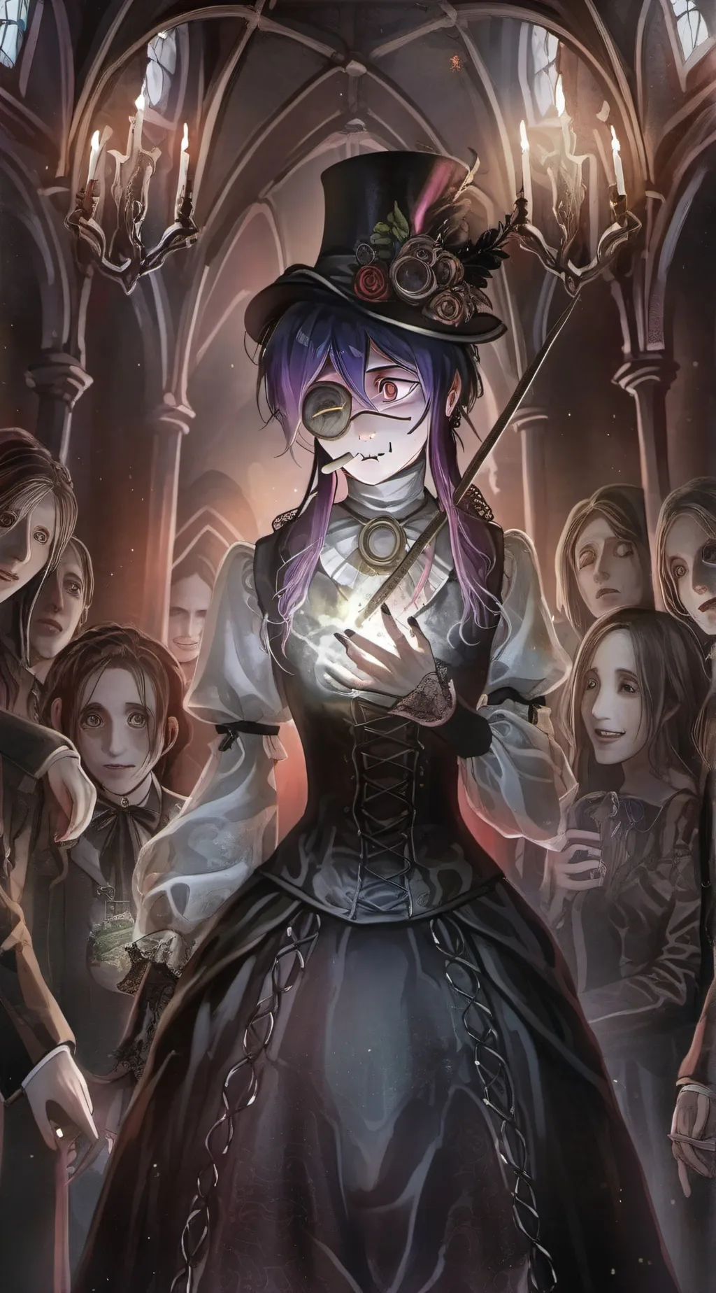 ai character: vanica zogratis  background