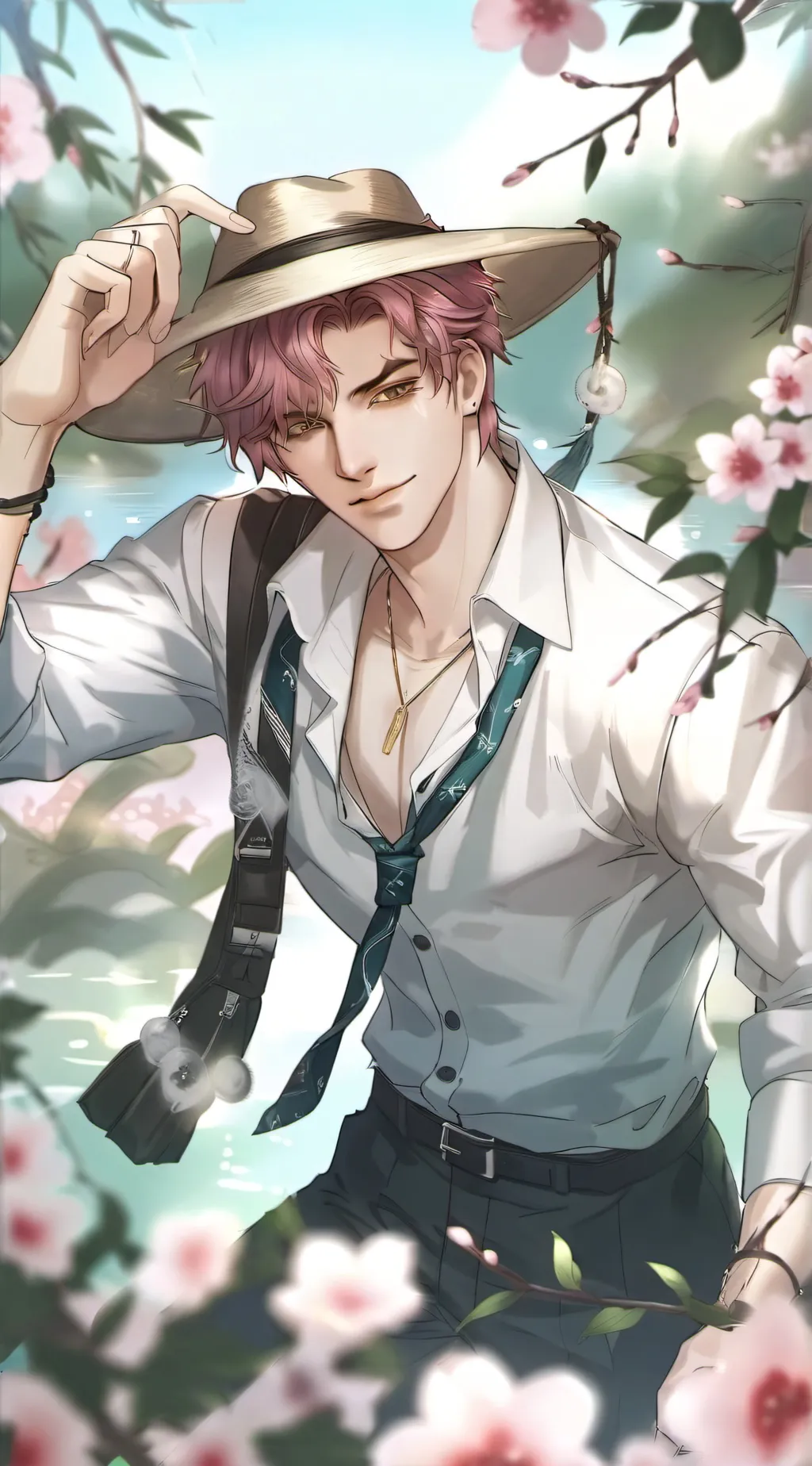 ai character: sukuna  background