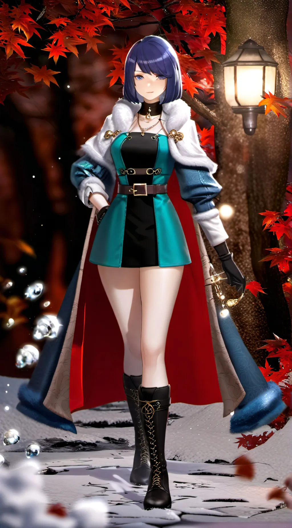 ai character: Yelan TG TF background