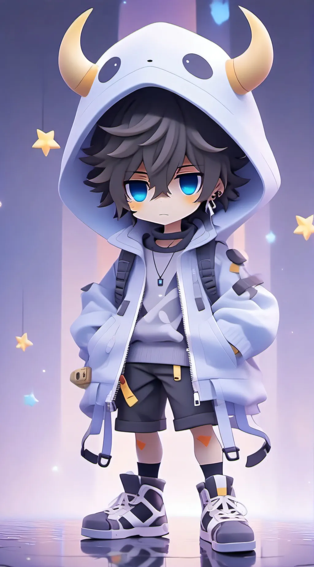 ai character: Dabi background