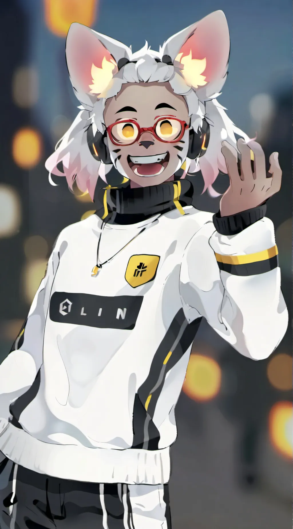 ai character: jaxson  background