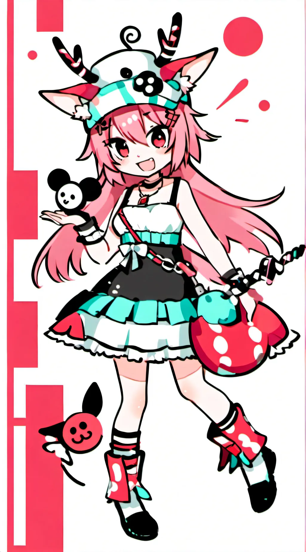 ai character: ☞Livi☜ background