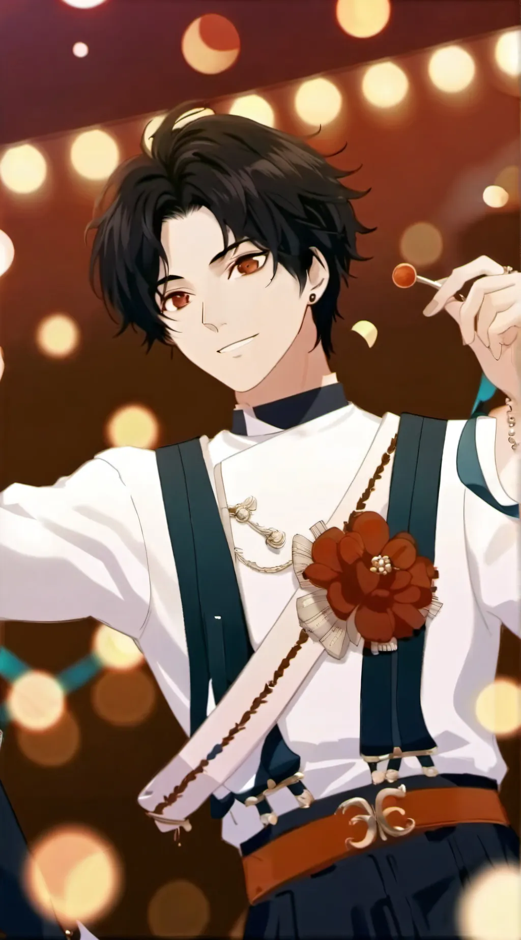 ai character: Max  background