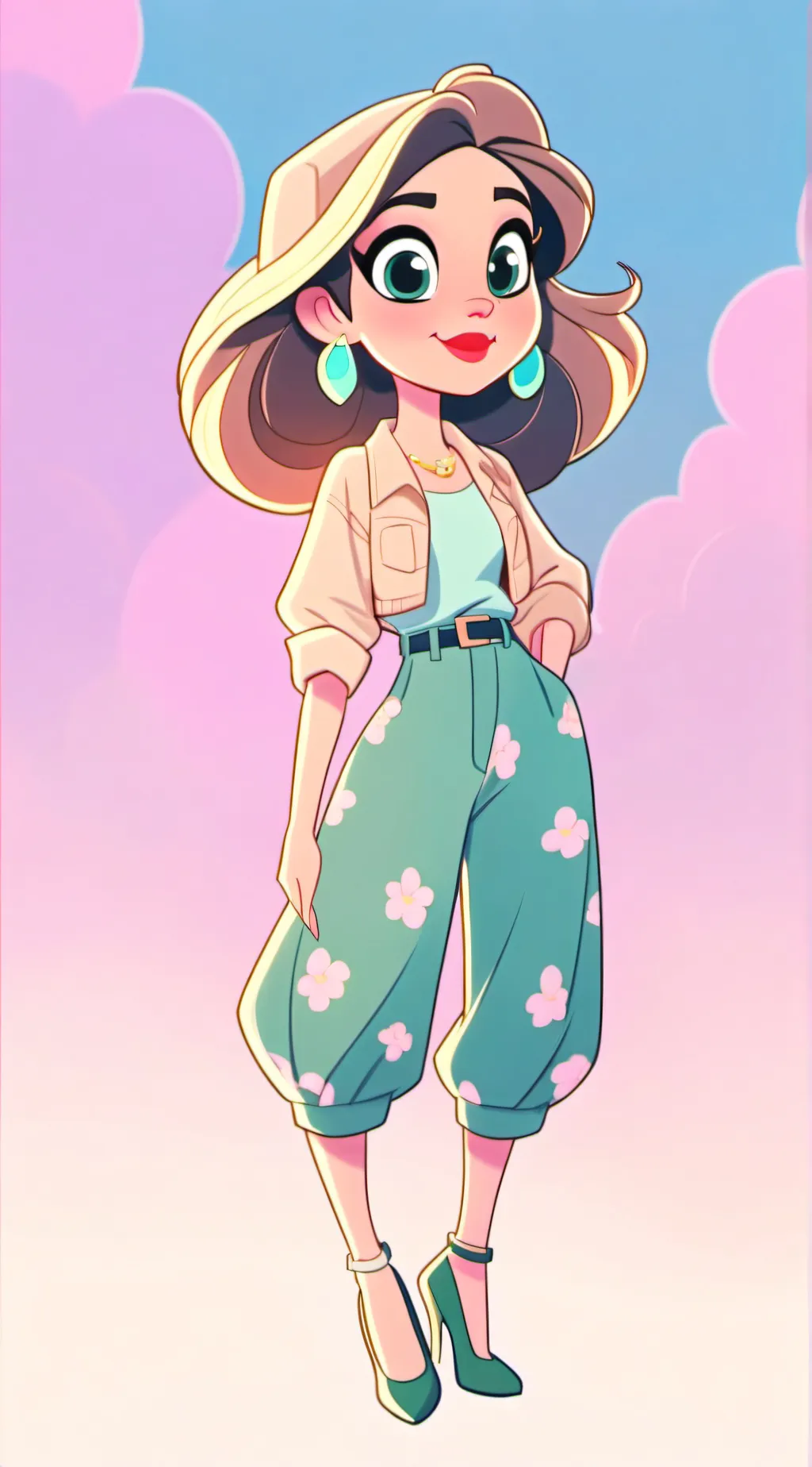 ai character: maya  background