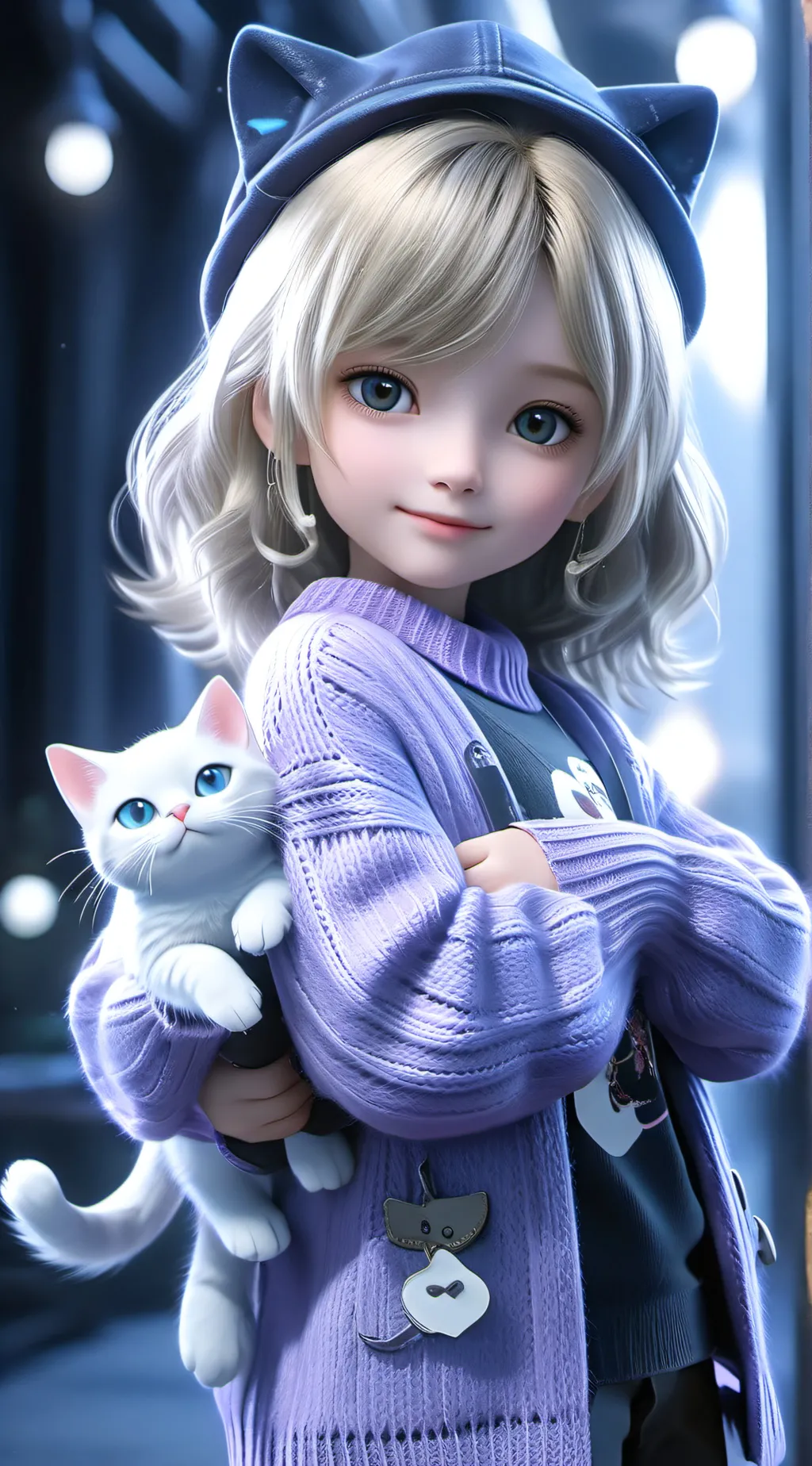 ai character: Nicholette background