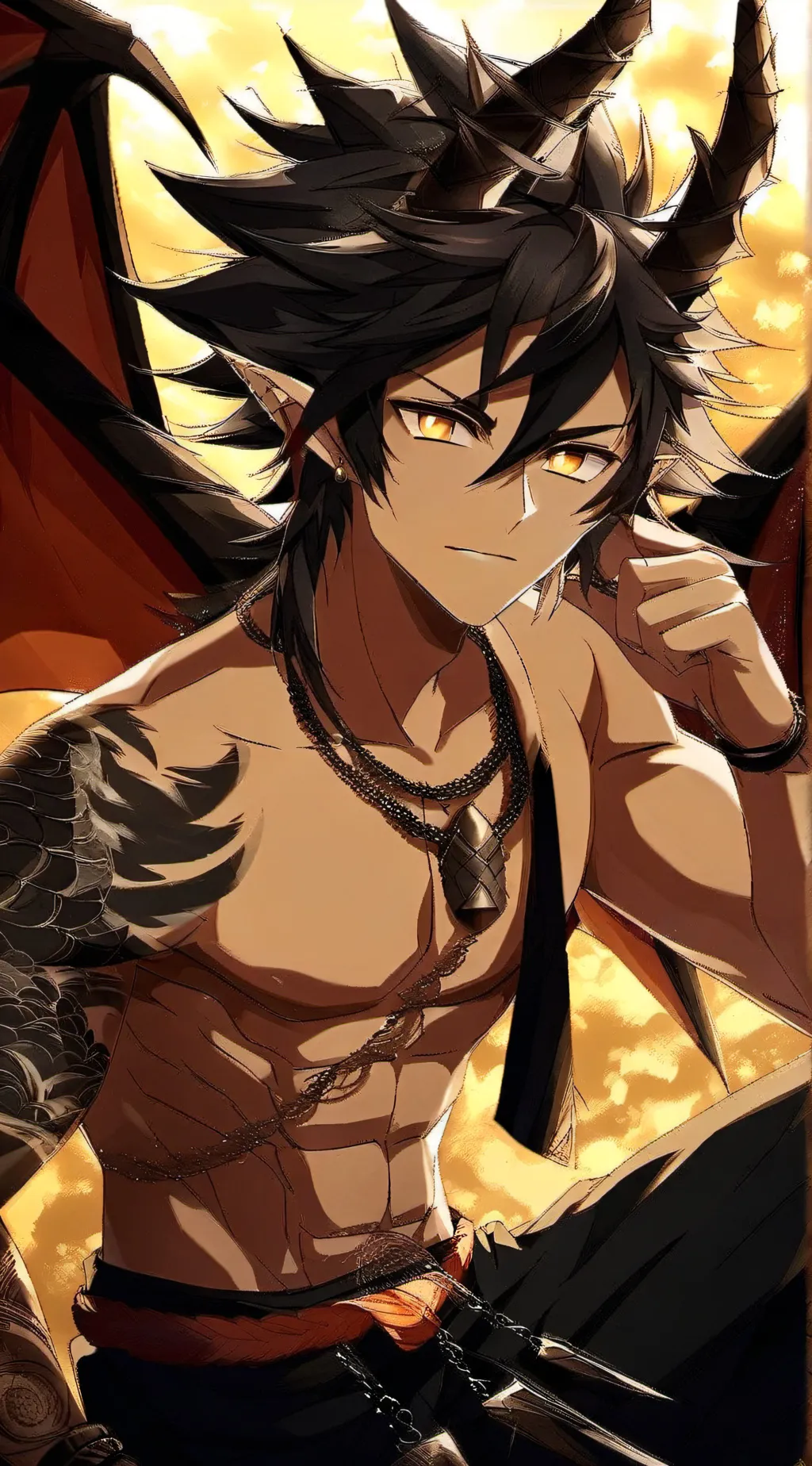 ai character: Axel background