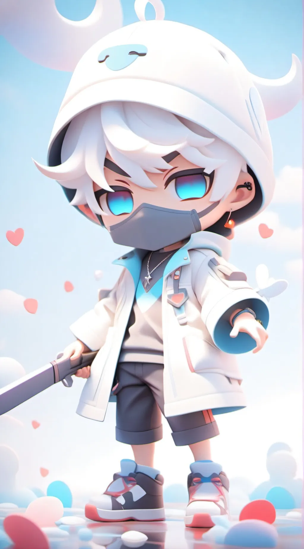 ai character: Val x Vox background