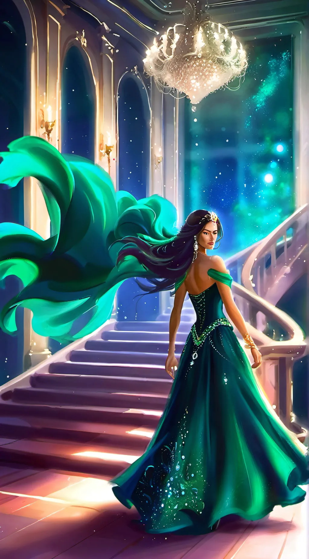 ai character: Princess Stella. background