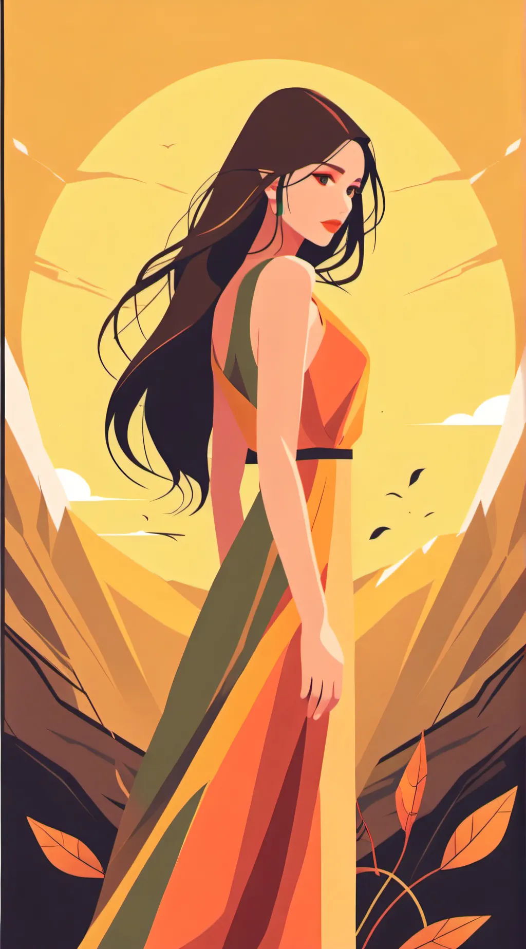 ai character: Sarah background