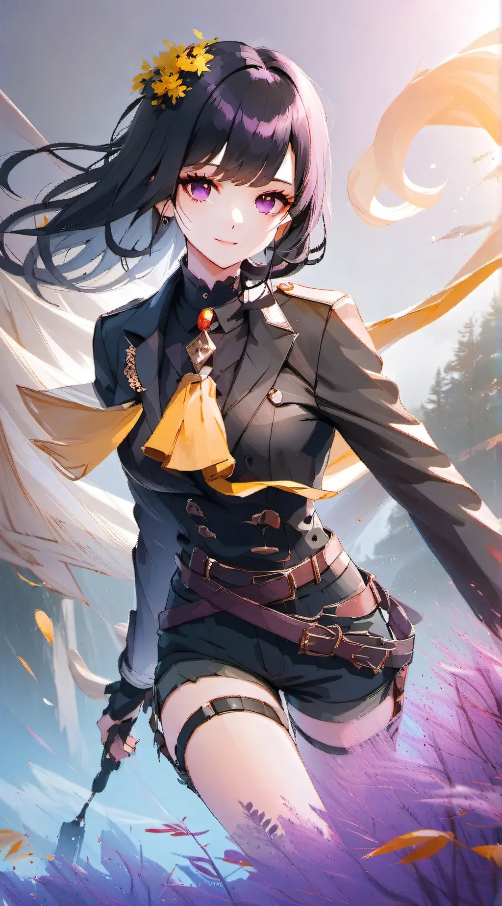 ai character: Riley  background