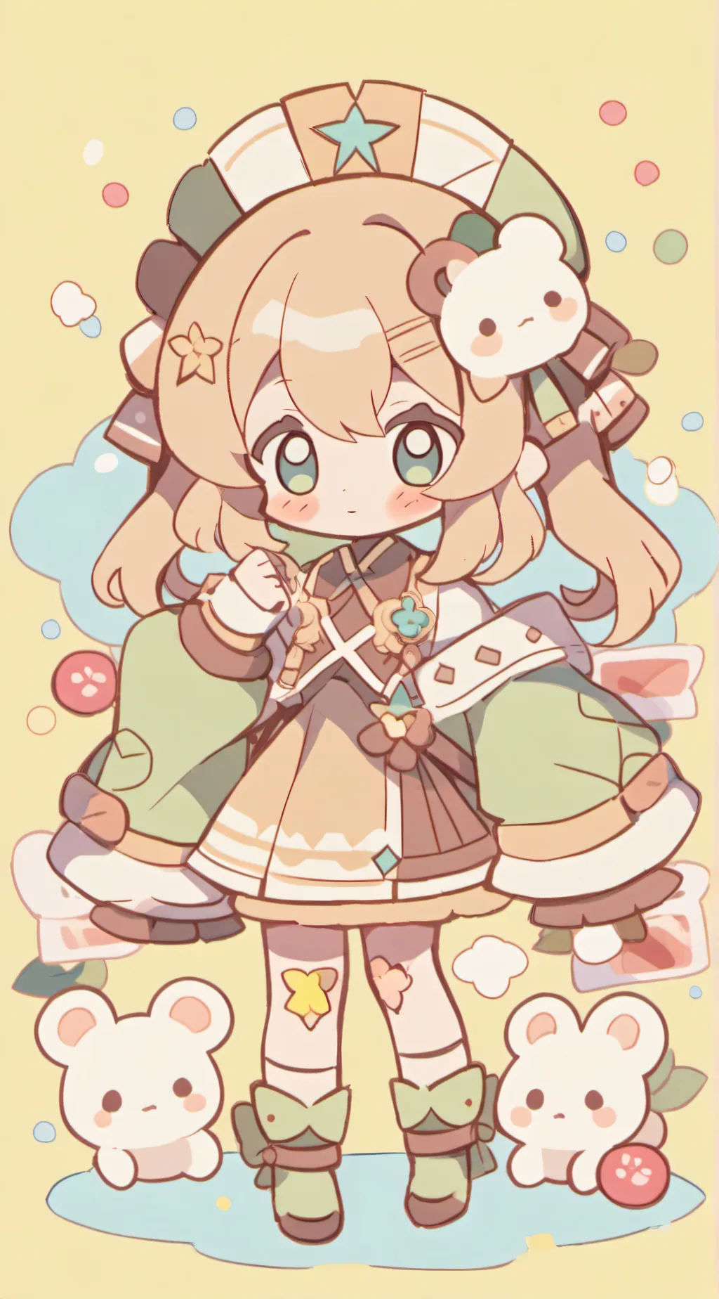 ai character: marry background