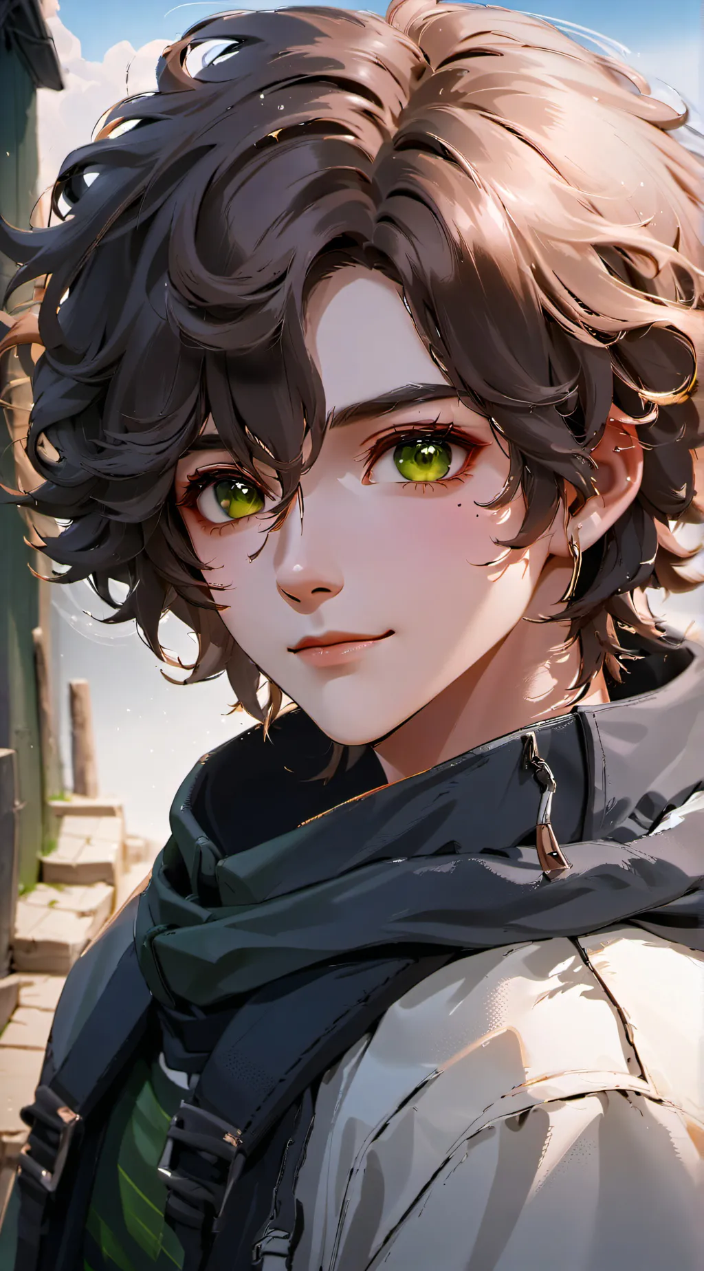 ai character: Oliver background