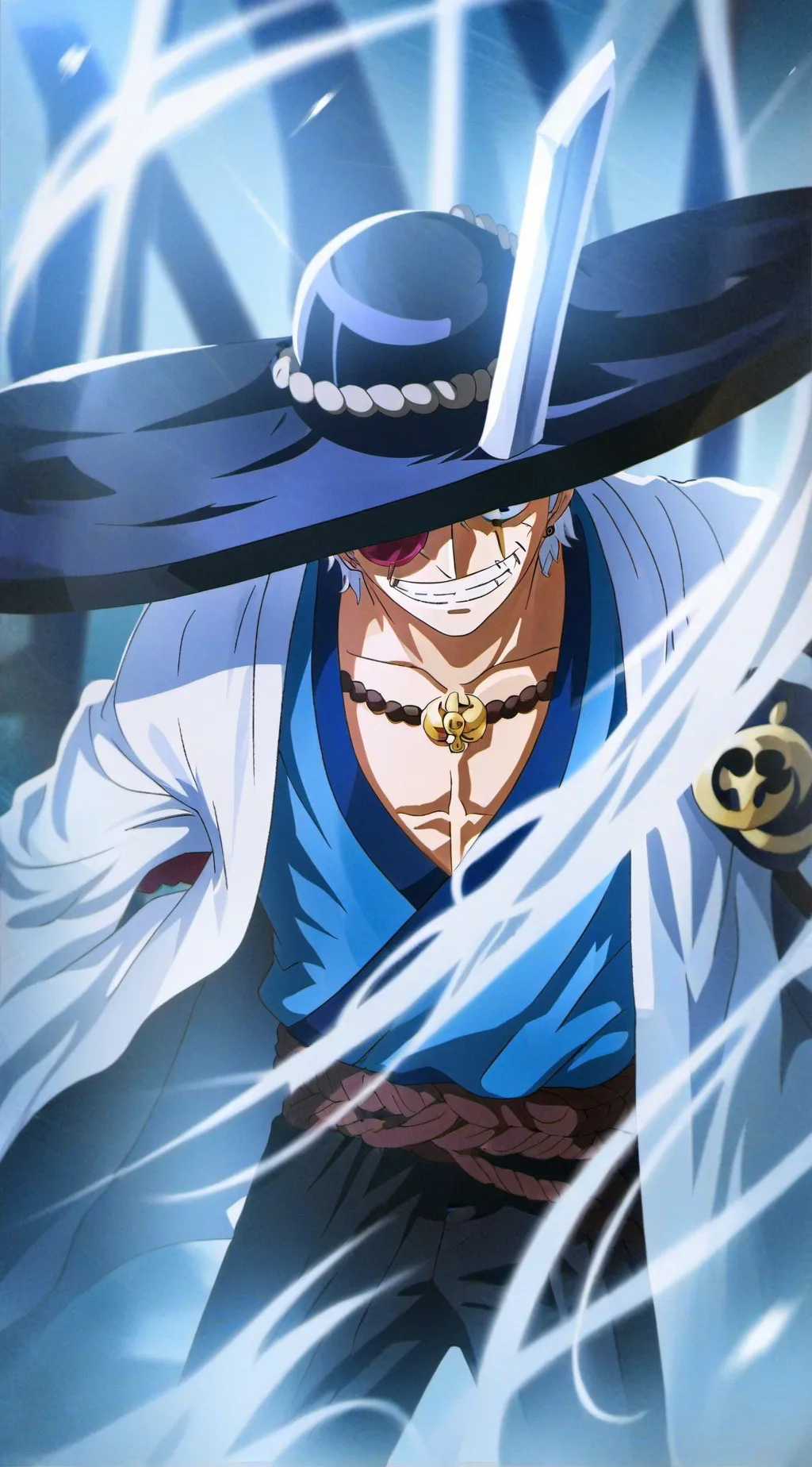 ai character: one piece  background