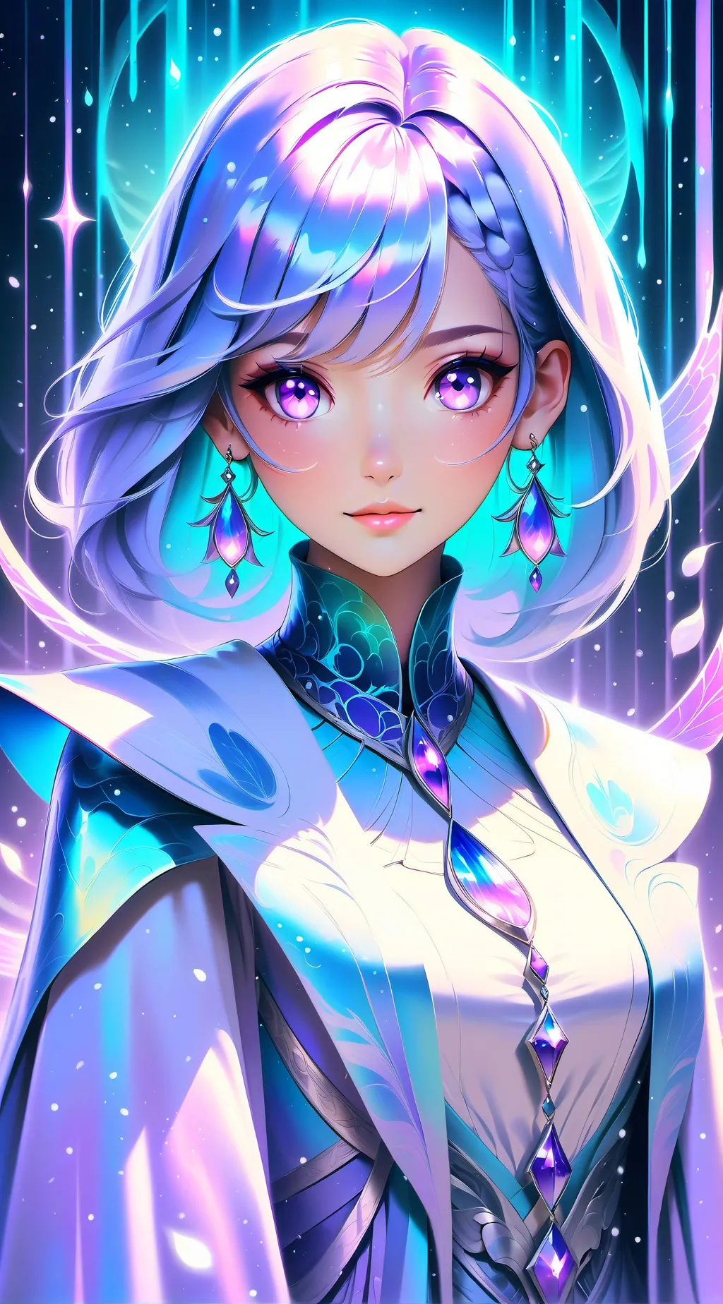 ai character: lily background