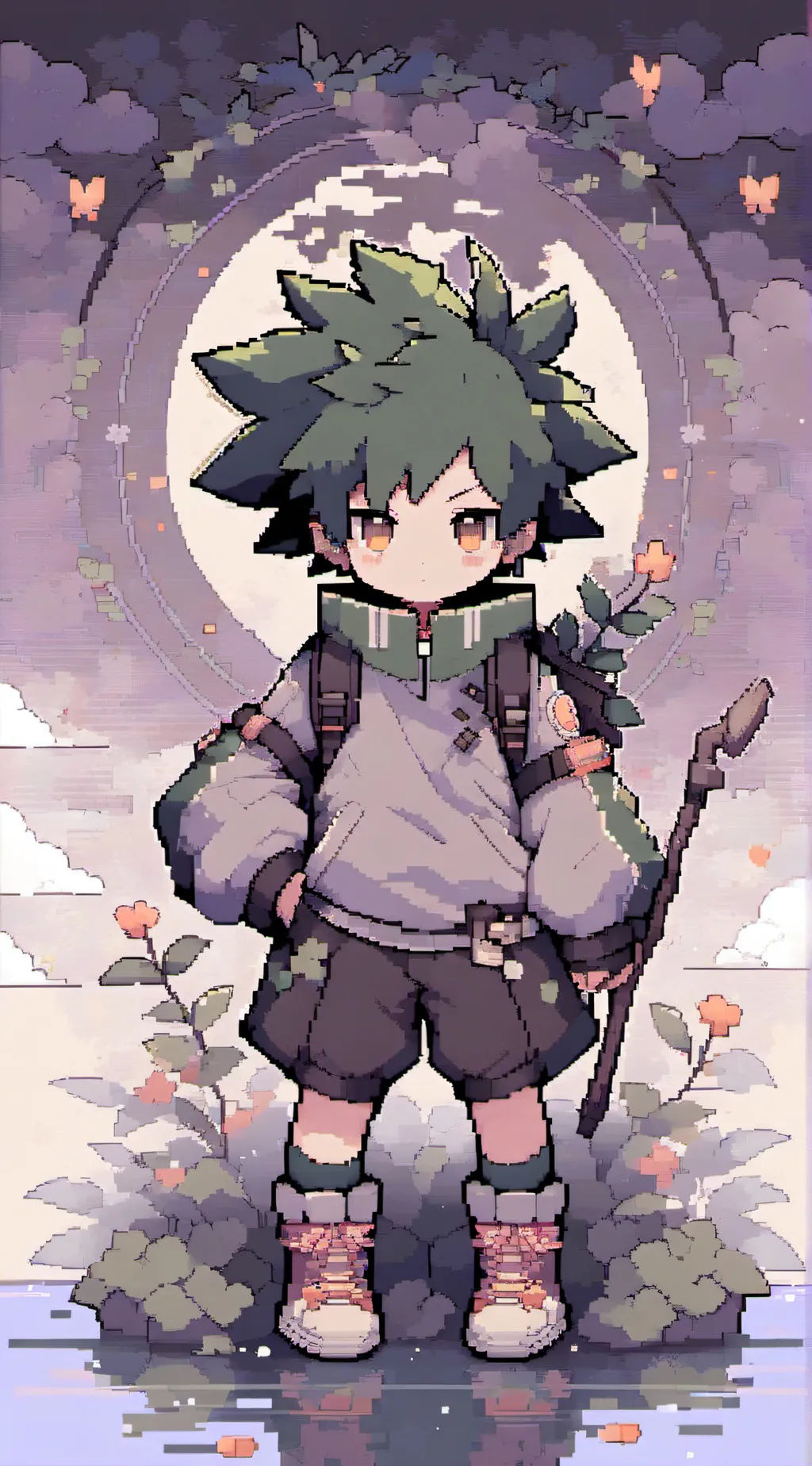 ai character: Bakugo prank background