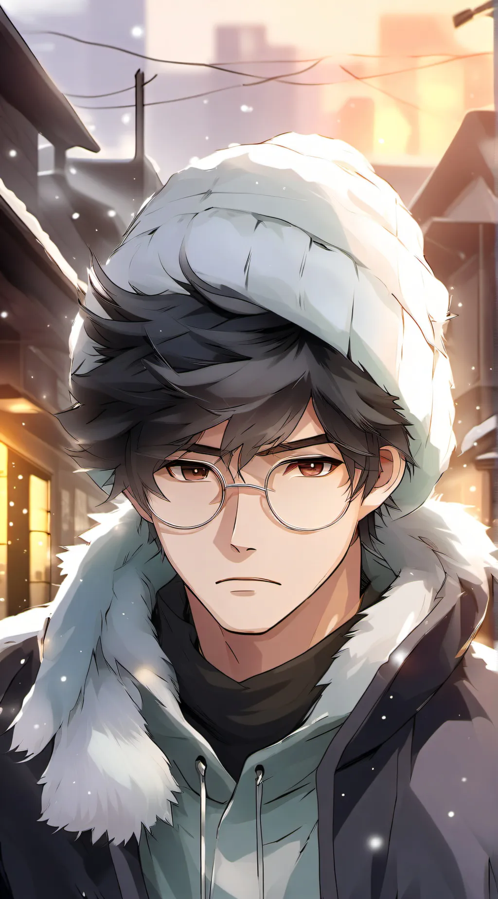 ai character: Hiro background