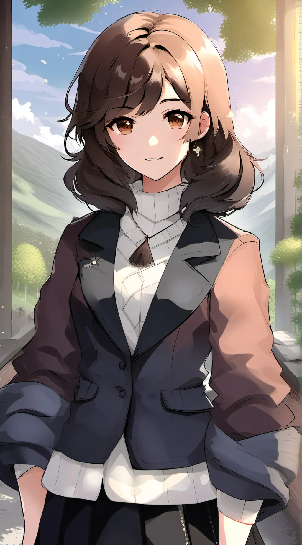 ai character: Momo background