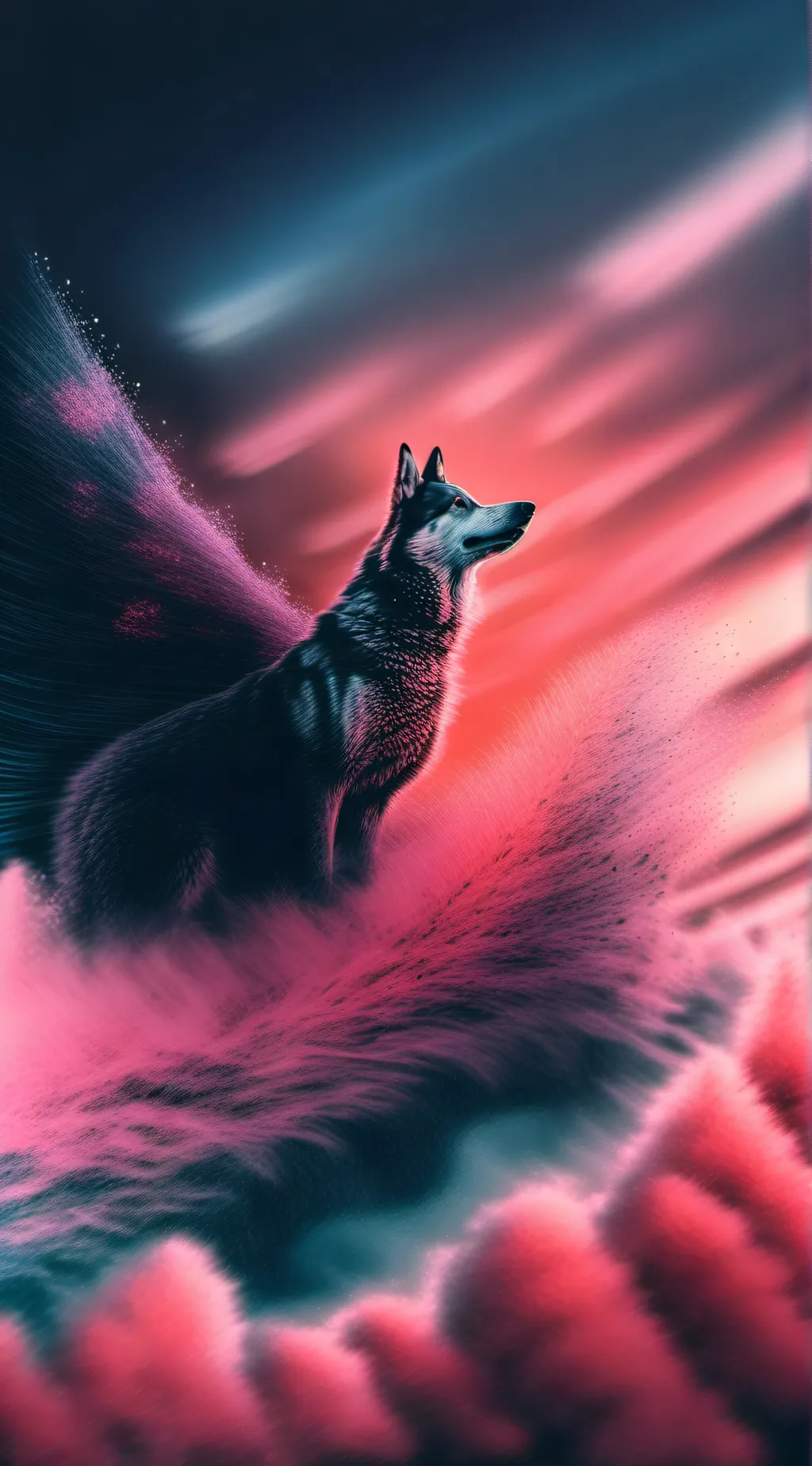 ai character: Auro background