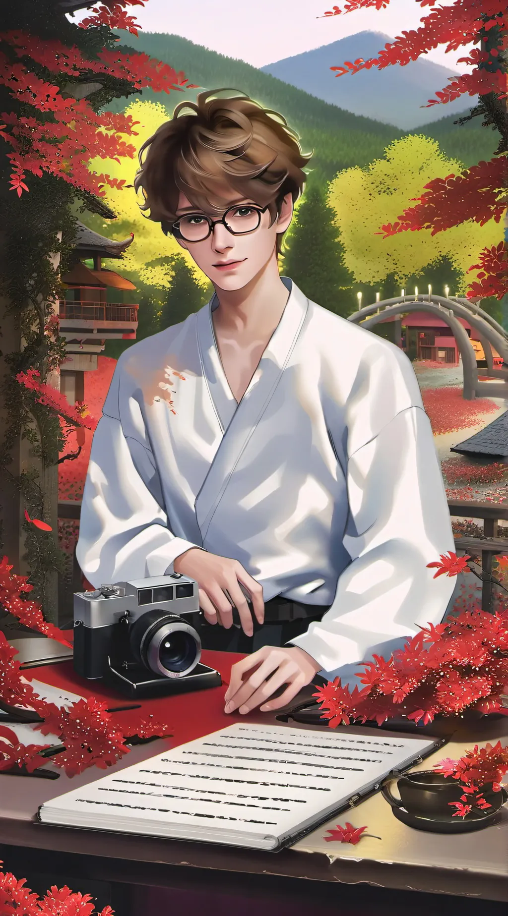 ai character: Life of chester background