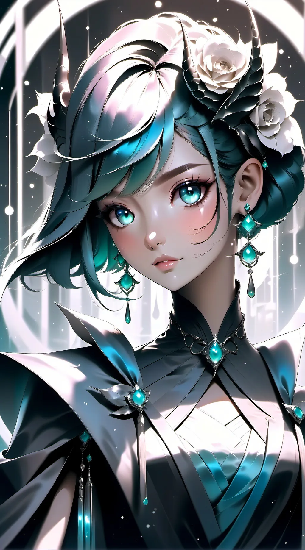 ai character: sus girl background