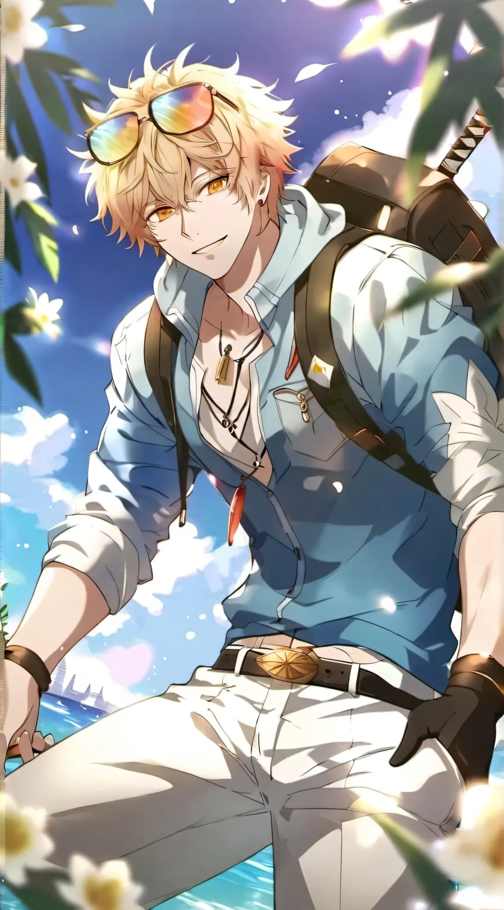 ai character: bakugo background