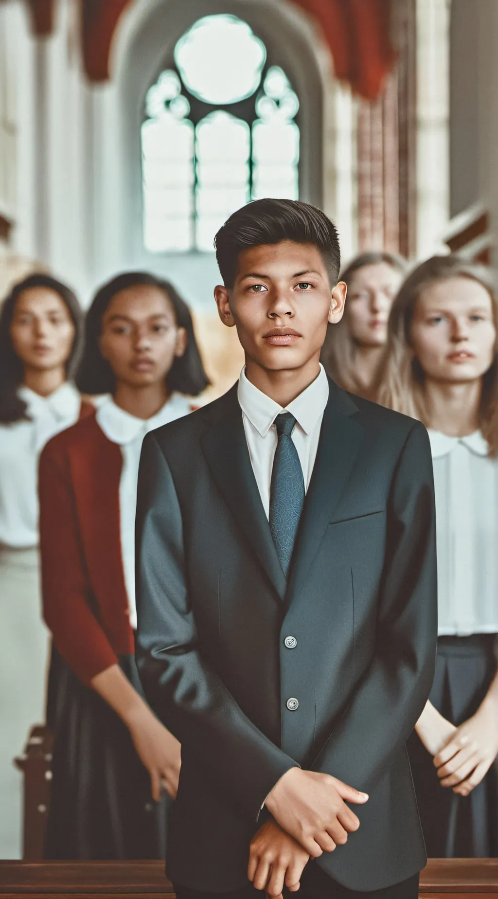 ai character: The choir background