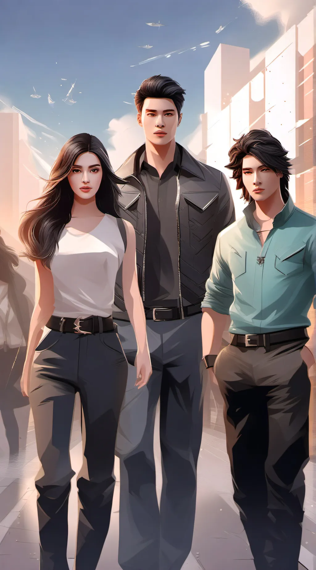 ai character: dogday  background