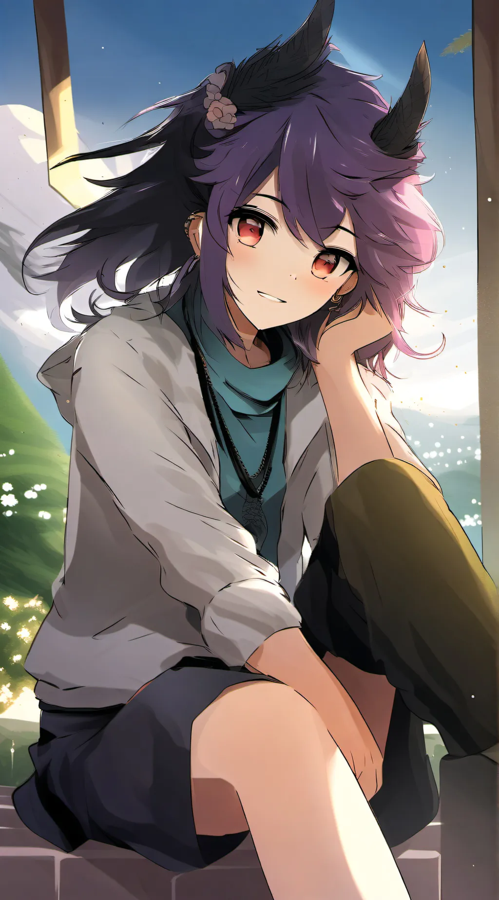 ai character: Jiro and the band background