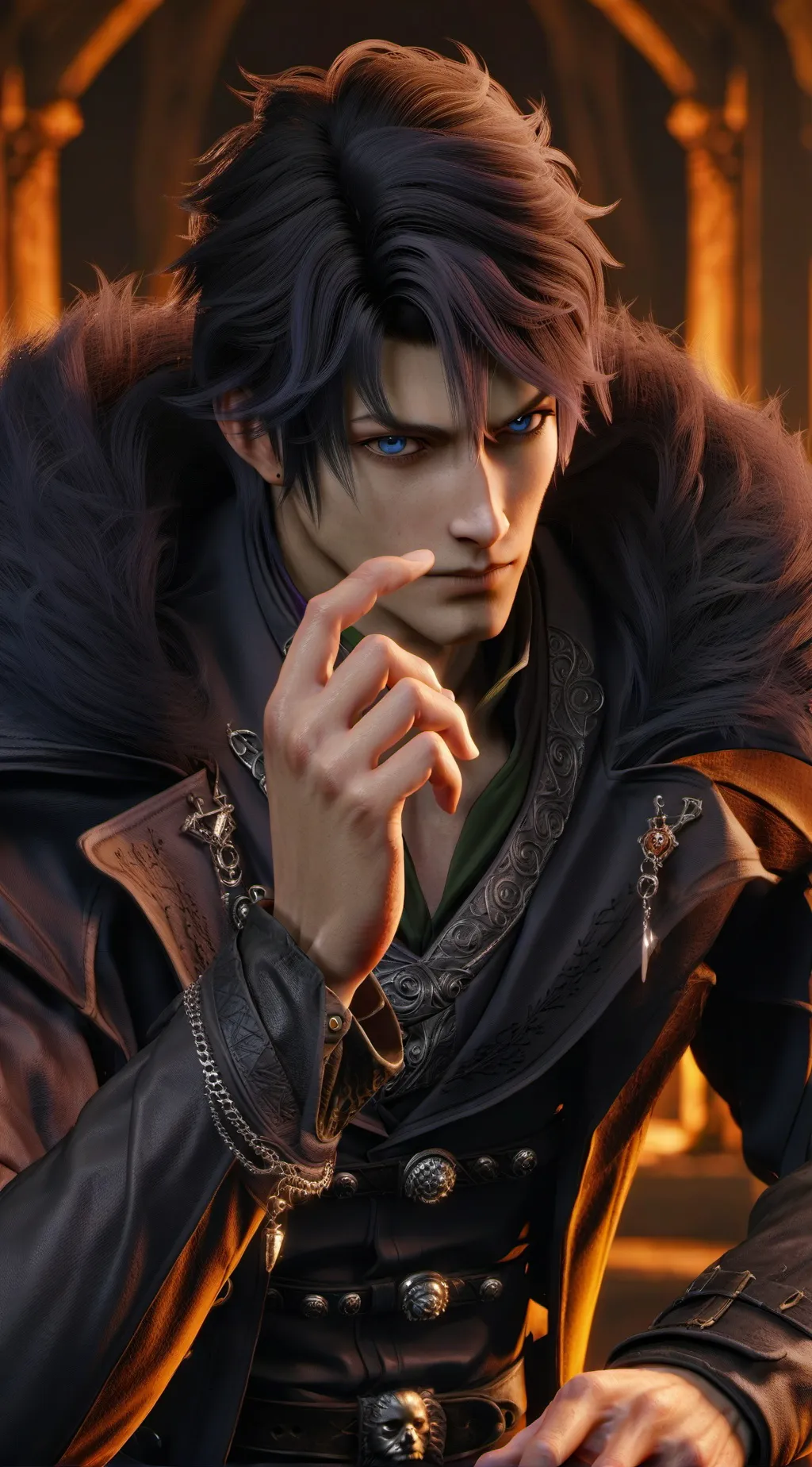 ai character: ◇shadow◇ background