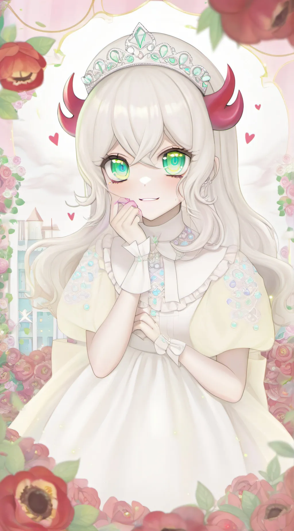 ai character: hazbin h School background