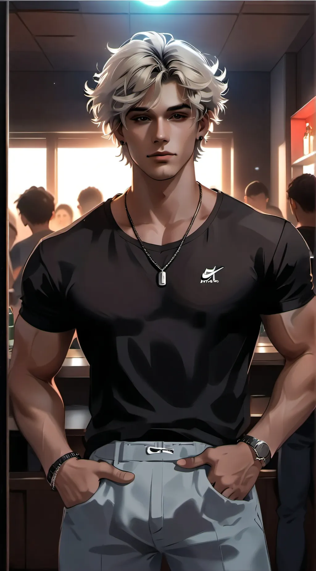 ai character: Grayson Rauss background