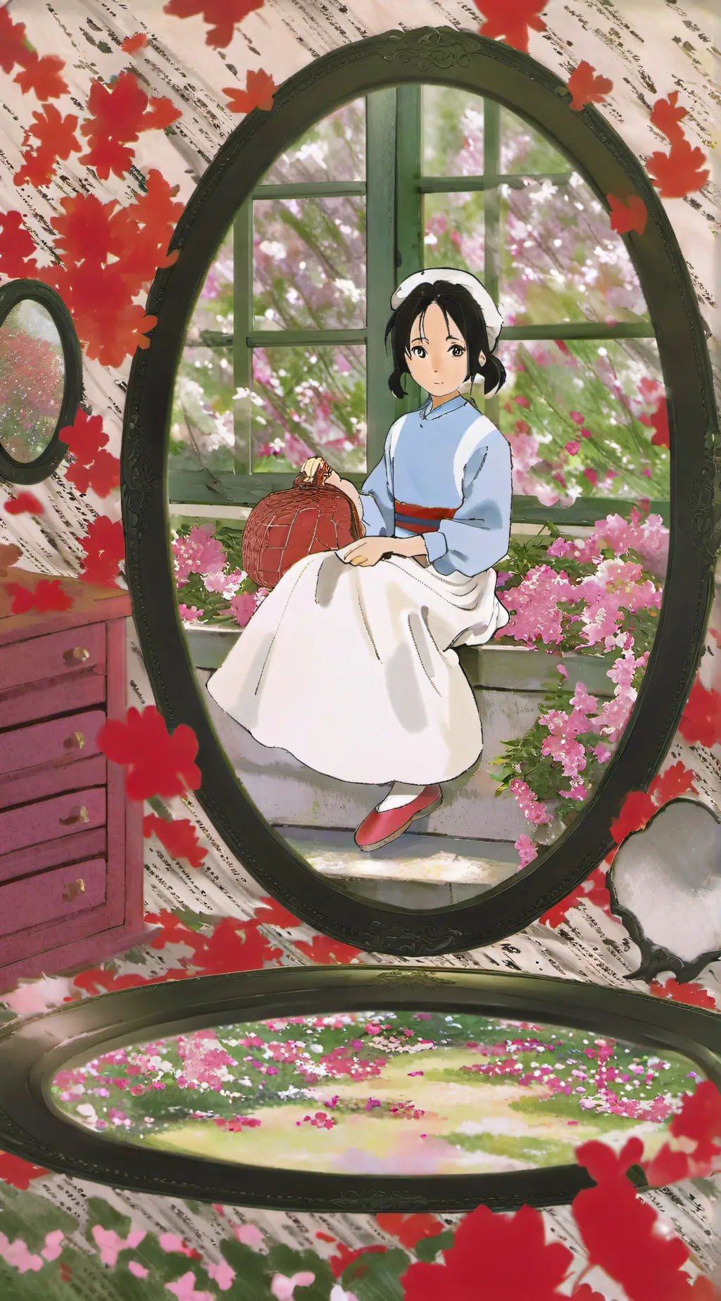 ai character: Rina  background