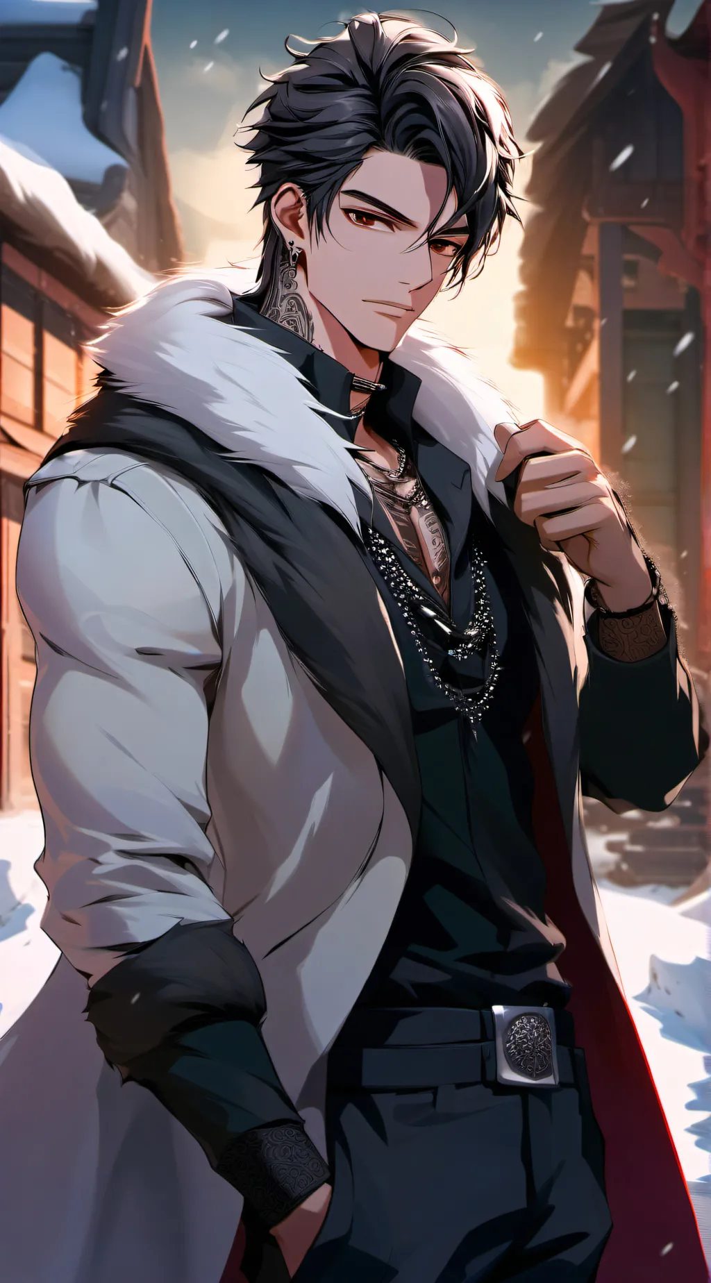 ai character: Clayton Demontris background