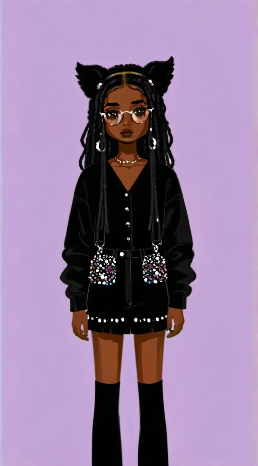 ai character: ella background