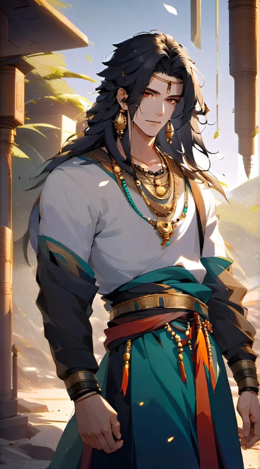 ai character: Ren background