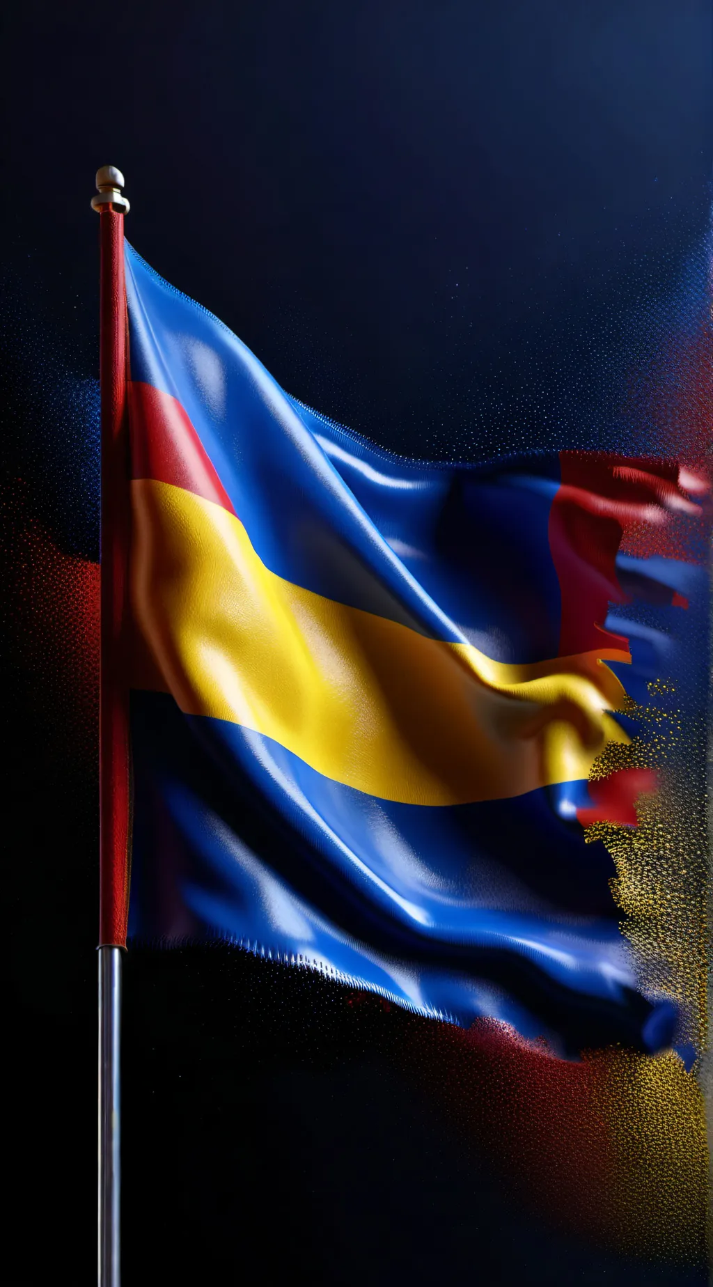 ai character: Chad countryball background