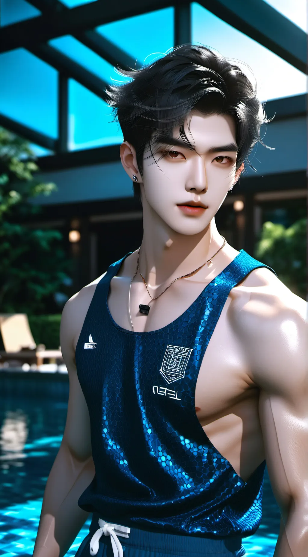 ai character: Shin background